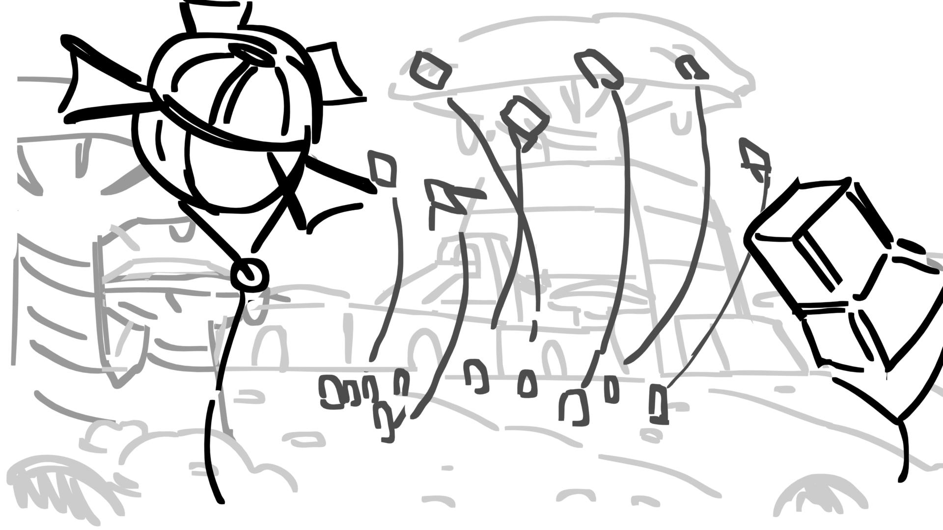 Fun with Nubs — Ep. 119, lámina 007, storyboard by Melissa Ballesteros